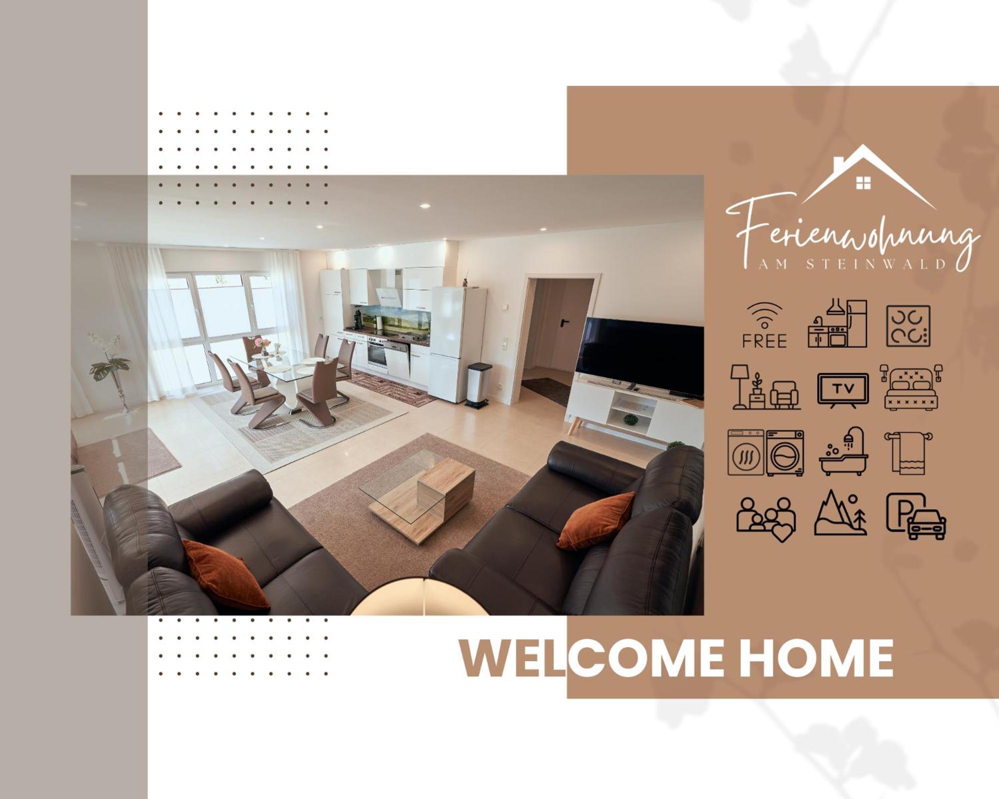 Deluxe - Nationalpark - Gross, Erholsam, Familienfreundlich, Extras Apartment *